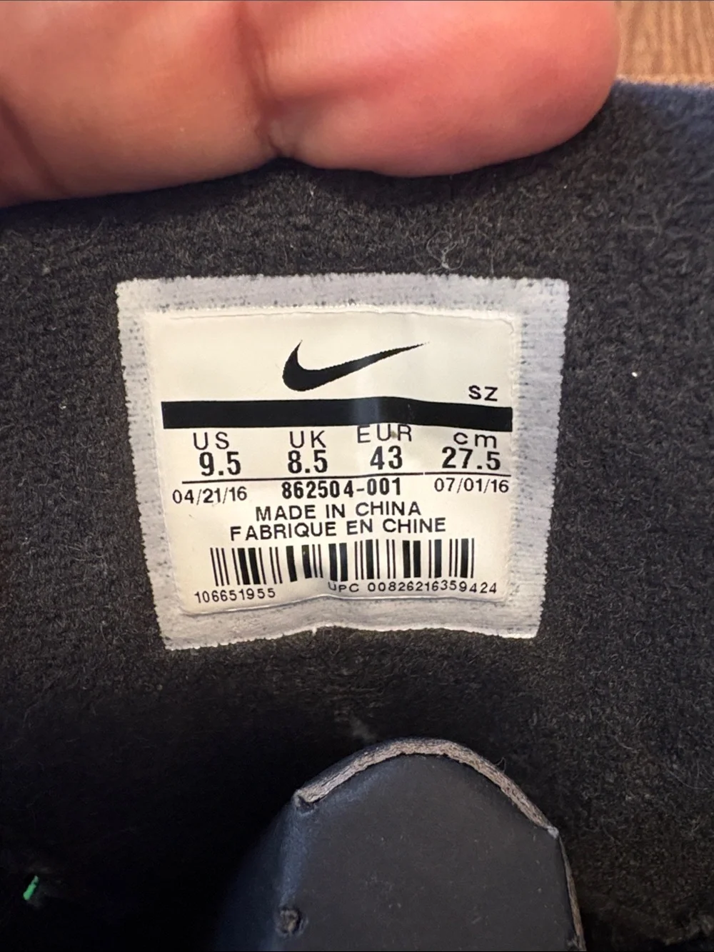 Nike Kynwood Black Lace-Up Winter Boots